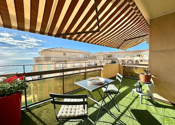 The View-centre- Clim -parking-vue Mer-plage Διαμέρισμα Μεντόν