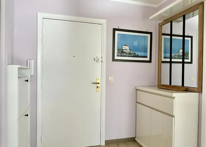 Daire The View-centre- Clim -parking-vue Mer-plage *