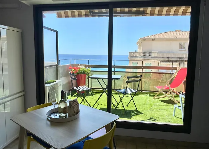 Διαμέρισμα The View-centre- Clim -parking-vue Mer-plage Μεντόν